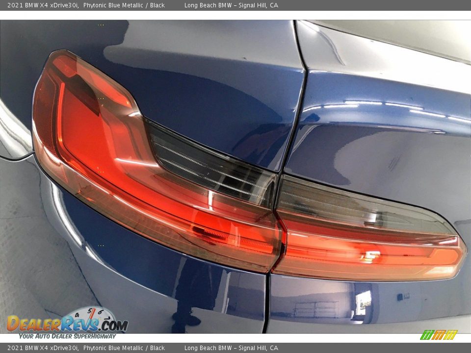 2021 BMW X4 xDrive30i Phytonic Blue Metallic / Black Photo #15