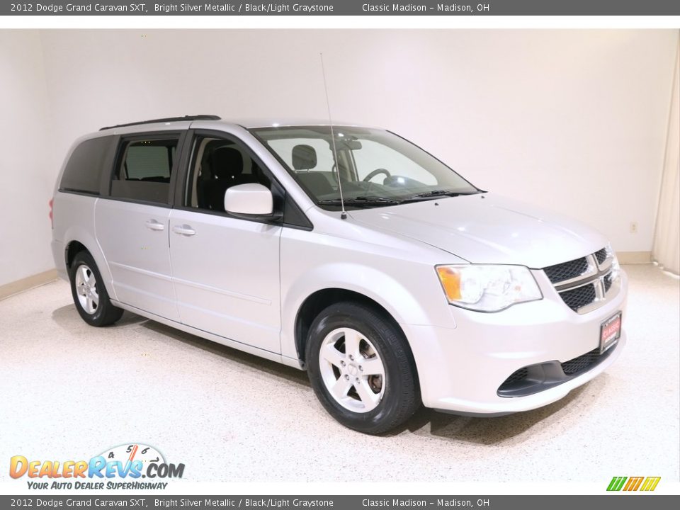 2012 Dodge Grand Caravan SXT Bright Silver Metallic / Black/Light Graystone Photo #1