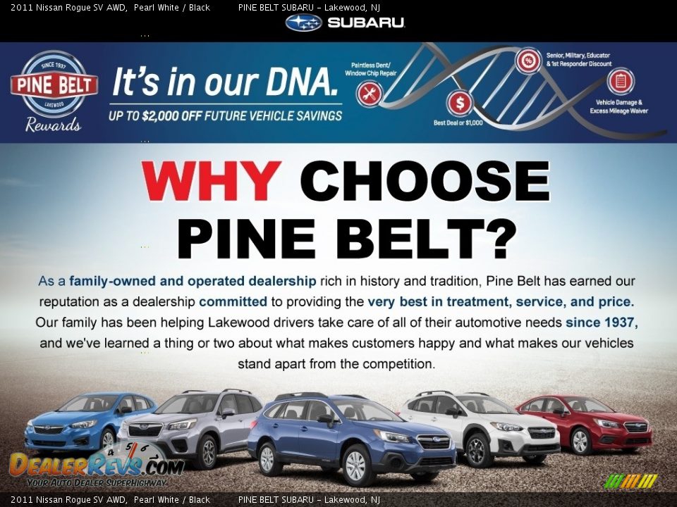 Dealer Info of 2011 Nissan Rogue SV AWD Photo #8