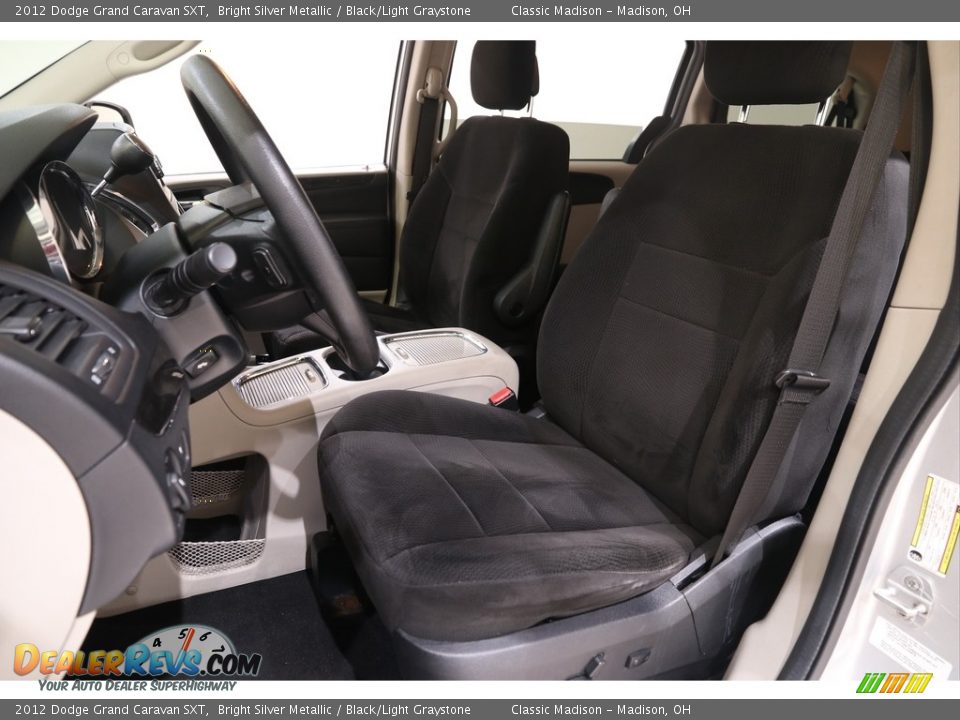 2012 Dodge Grand Caravan SXT Bright Silver Metallic / Black/Light Graystone Photo #5