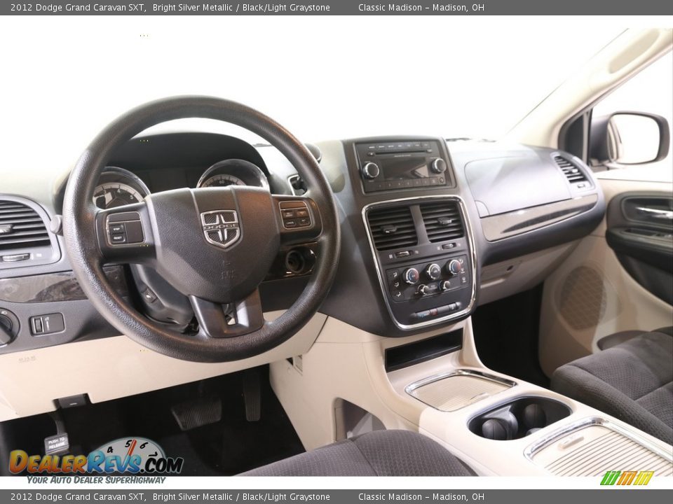 2012 Dodge Grand Caravan SXT Bright Silver Metallic / Black/Light Graystone Photo #6