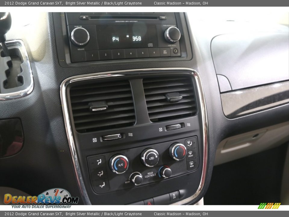 2012 Dodge Grand Caravan SXT Bright Silver Metallic / Black/Light Graystone Photo #9
