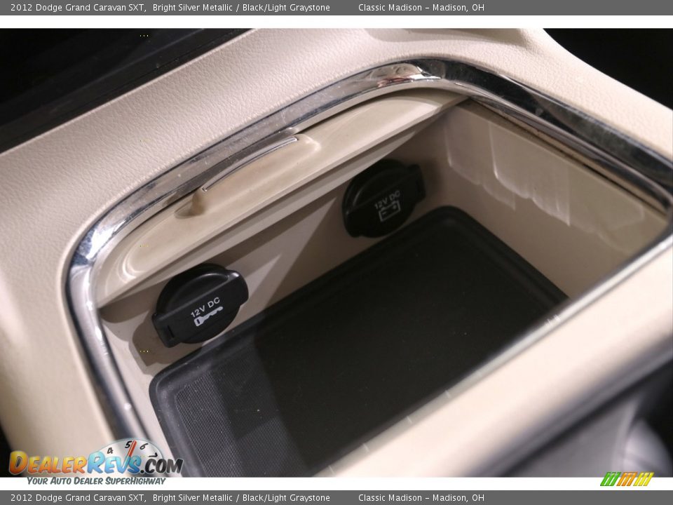 2012 Dodge Grand Caravan SXT Bright Silver Metallic / Black/Light Graystone Photo #12