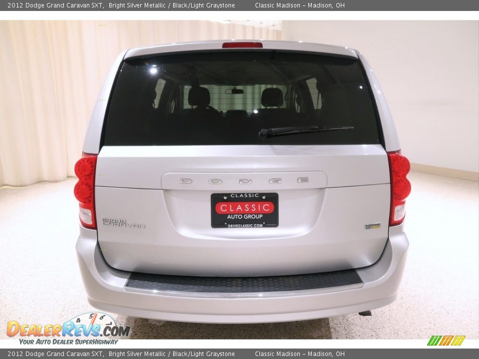 2012 Dodge Grand Caravan SXT Bright Silver Metallic / Black/Light Graystone Photo #17