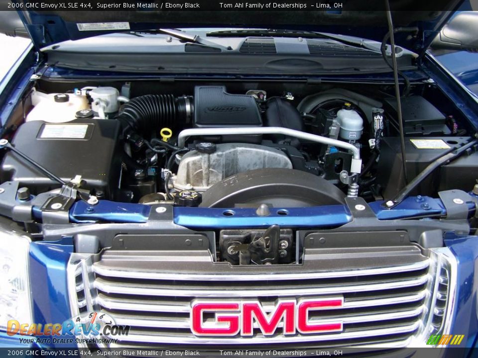 2006 GMC Envoy XL SLE 4x4 Superior Blue Metallic / Ebony Black Photo #17