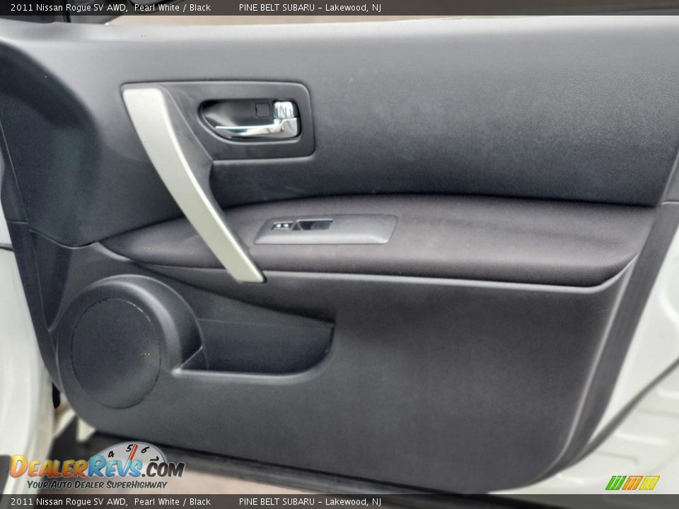 2011 Nissan Rogue SV AWD Pearl White / Black Photo #21