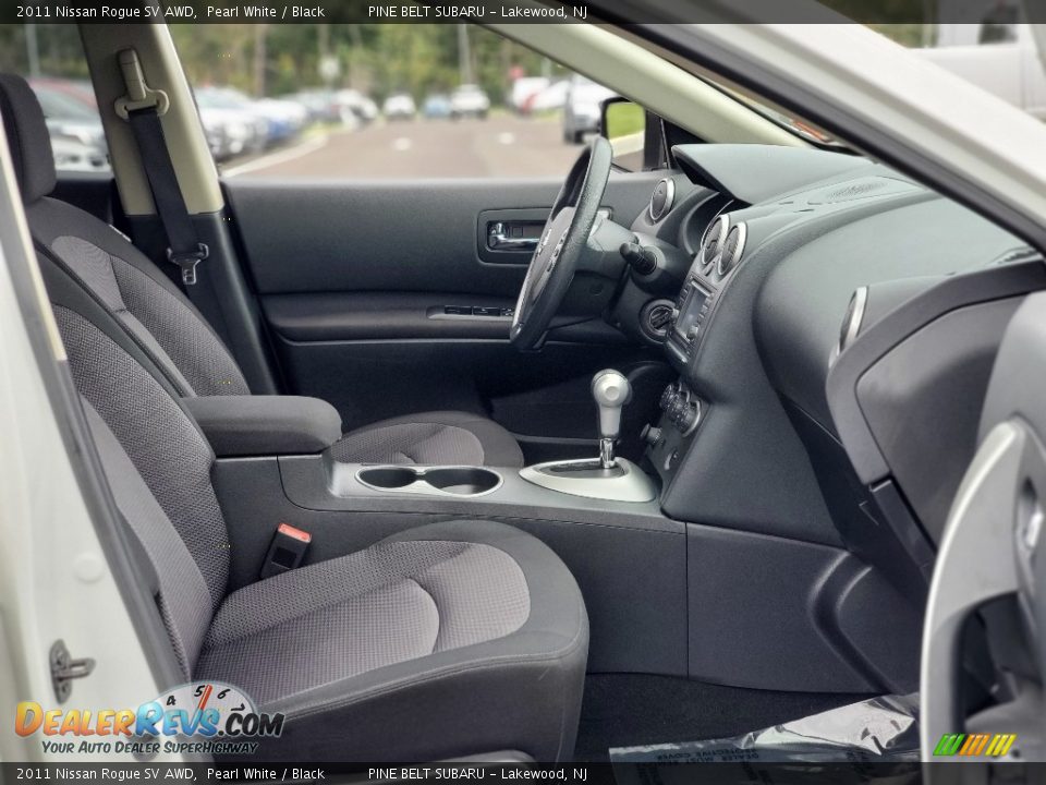 2011 Nissan Rogue SV AWD Pearl White / Black Photo #23