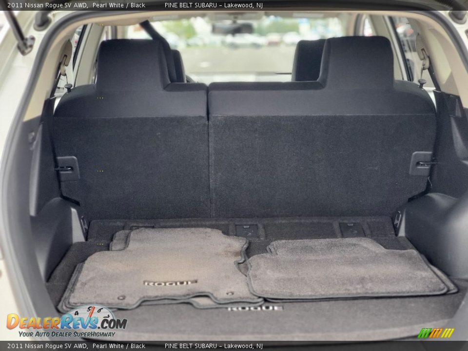2011 Nissan Rogue SV AWD Pearl White / Black Photo #27