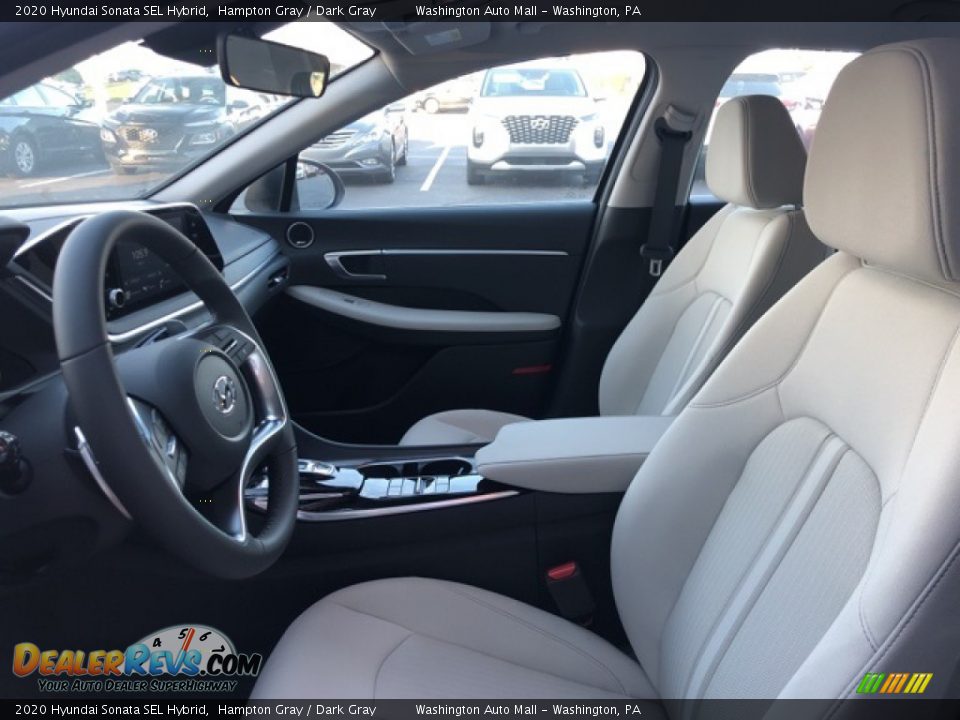 Front Seat of 2020 Hyundai Sonata SEL Hybrid Photo #6