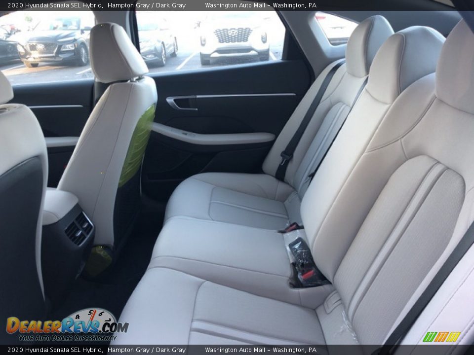 Rear Seat of 2020 Hyundai Sonata SEL Hybrid Photo #7