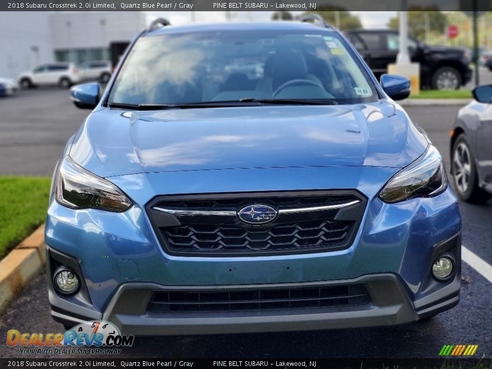 2018 Subaru Crosstrek 2.0i Limited Quartz Blue Pearl / Gray Photo #2