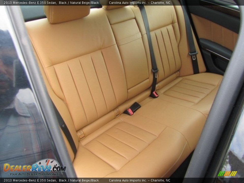 Rear Seat of 2013 Mercedes-Benz E 350 Sedan Photo #24