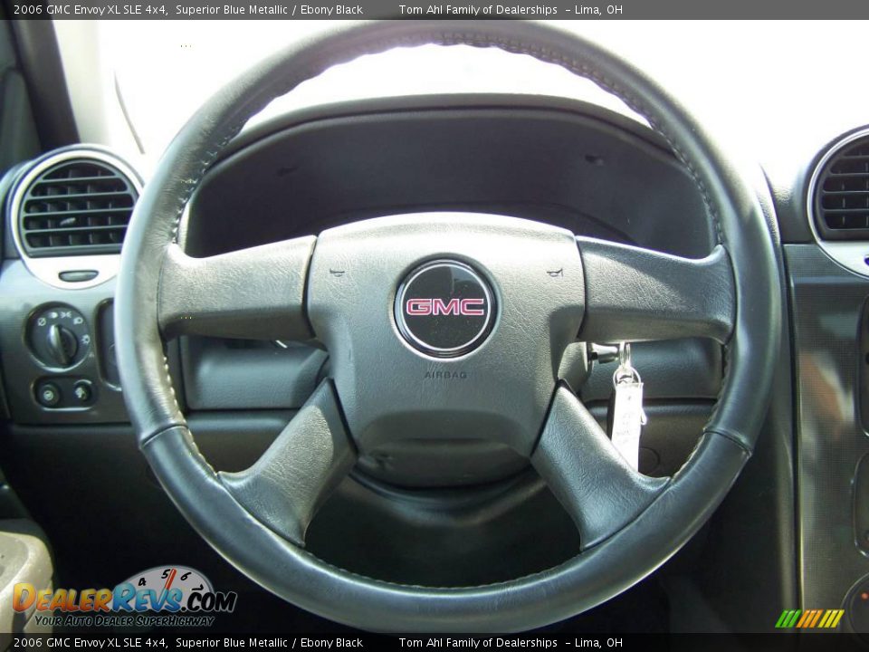 2006 GMC Envoy XL SLE 4x4 Superior Blue Metallic / Ebony Black Photo #19