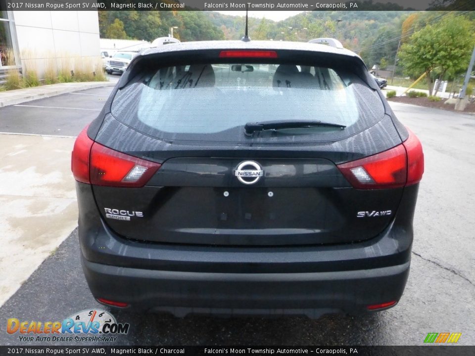 2017 Nissan Rogue Sport SV AWD Magnetic Black / Charcoal Photo #3