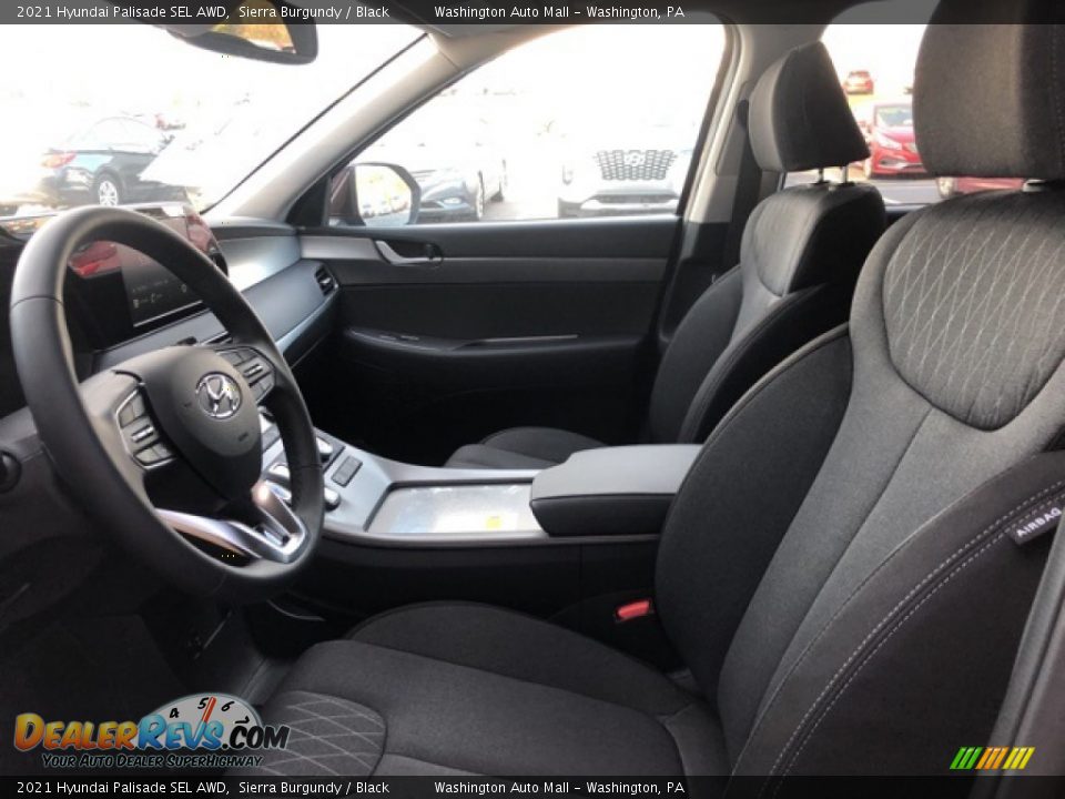 Front Seat of 2021 Hyundai Palisade SEL AWD Photo #7