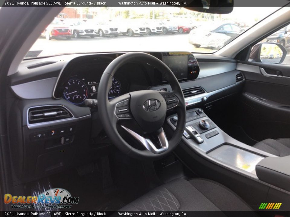 Dashboard of 2021 Hyundai Palisade SEL AWD Photo #8
