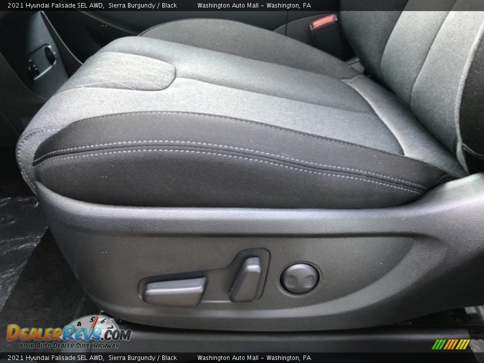 2021 Hyundai Palisade SEL AWD Sierra Burgundy / Black Photo #10