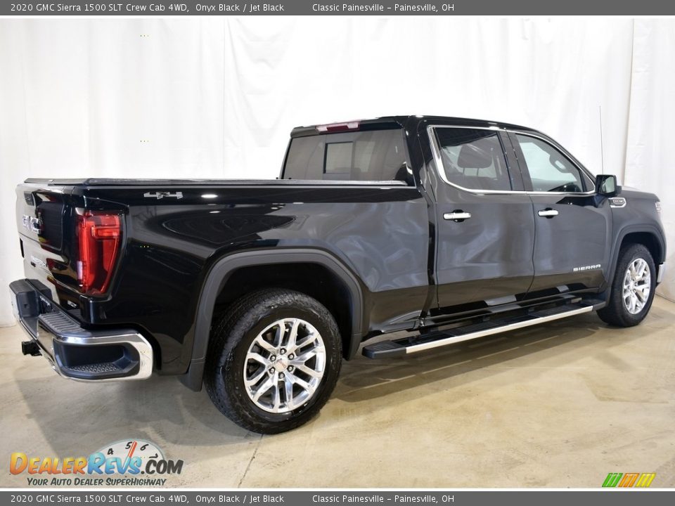 2020 GMC Sierra 1500 SLT Crew Cab 4WD Onyx Black / Jet Black Photo #2
