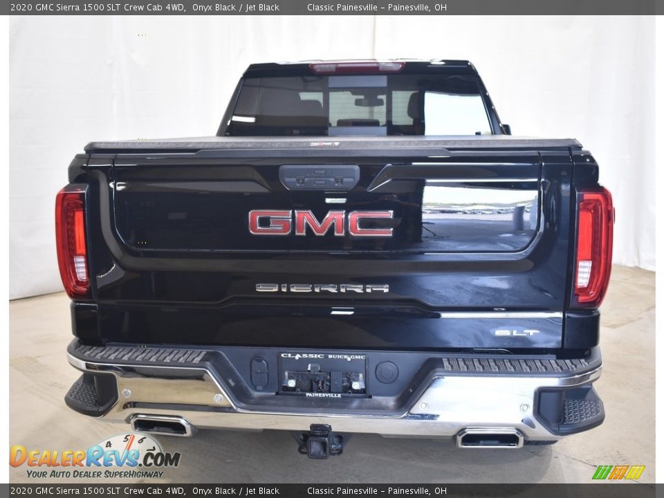 2020 GMC Sierra 1500 SLT Crew Cab 4WD Onyx Black / Jet Black Photo #3