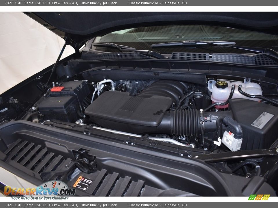 2020 GMC Sierra 1500 SLT Crew Cab 4WD Onyx Black / Jet Black Photo #6