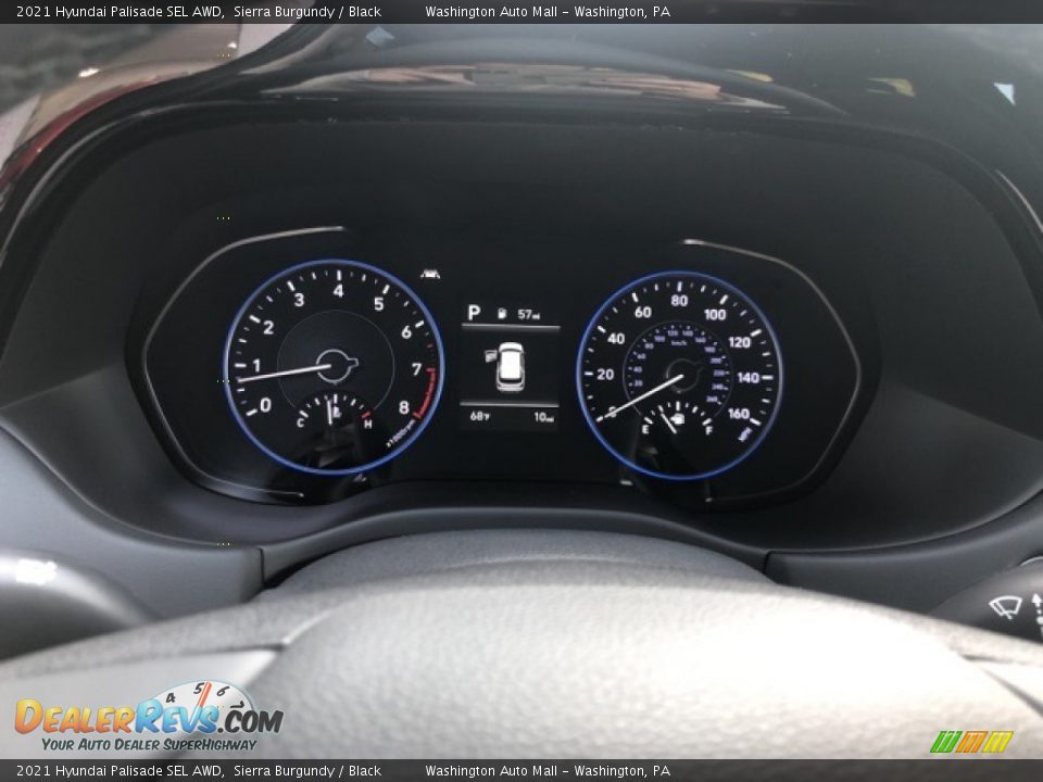 2021 Hyundai Palisade SEL AWD Sierra Burgundy / Black Photo #15