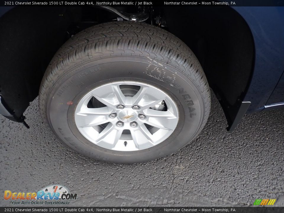 2021 Chevrolet Silverado 1500 LT Double Cab 4x4 Wheel Photo #2