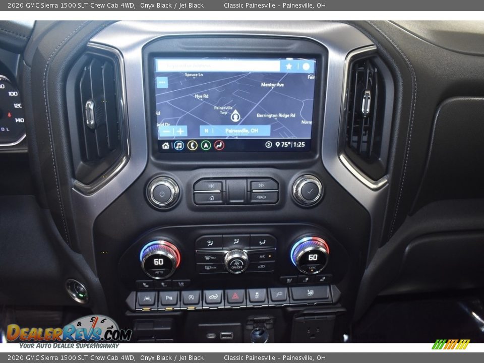 2020 GMC Sierra 1500 SLT Crew Cab 4WD Onyx Black / Jet Black Photo #15
