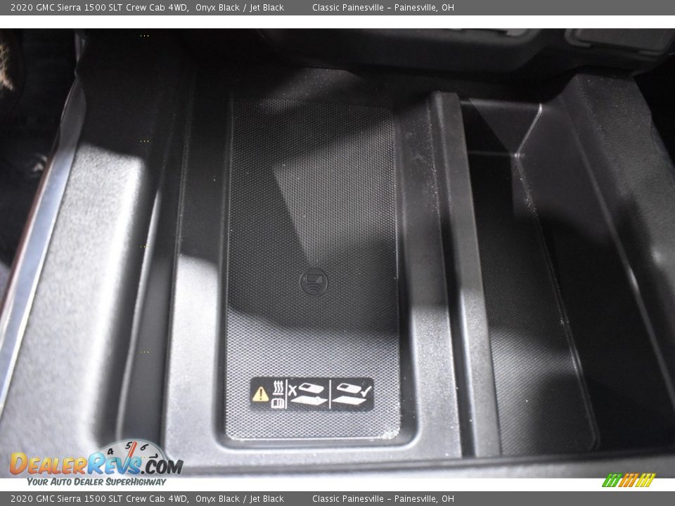 2020 GMC Sierra 1500 SLT Crew Cab 4WD Onyx Black / Jet Black Photo #19