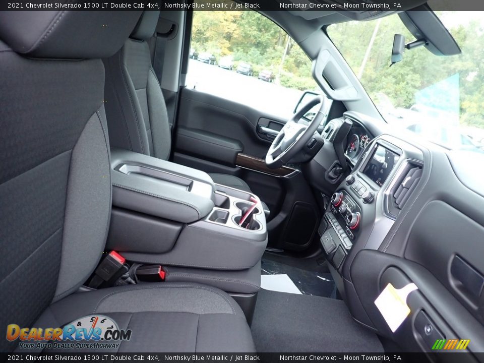 Front Seat of 2021 Chevrolet Silverado 1500 LT Double Cab 4x4 Photo #10