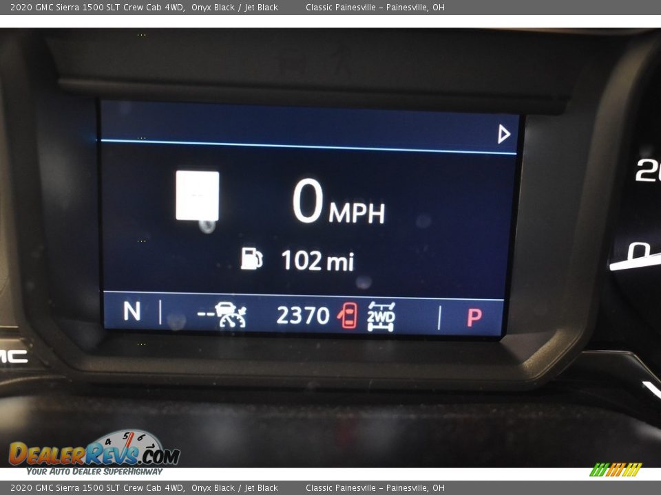 2020 GMC Sierra 1500 SLT Crew Cab 4WD Onyx Black / Jet Black Photo #20
