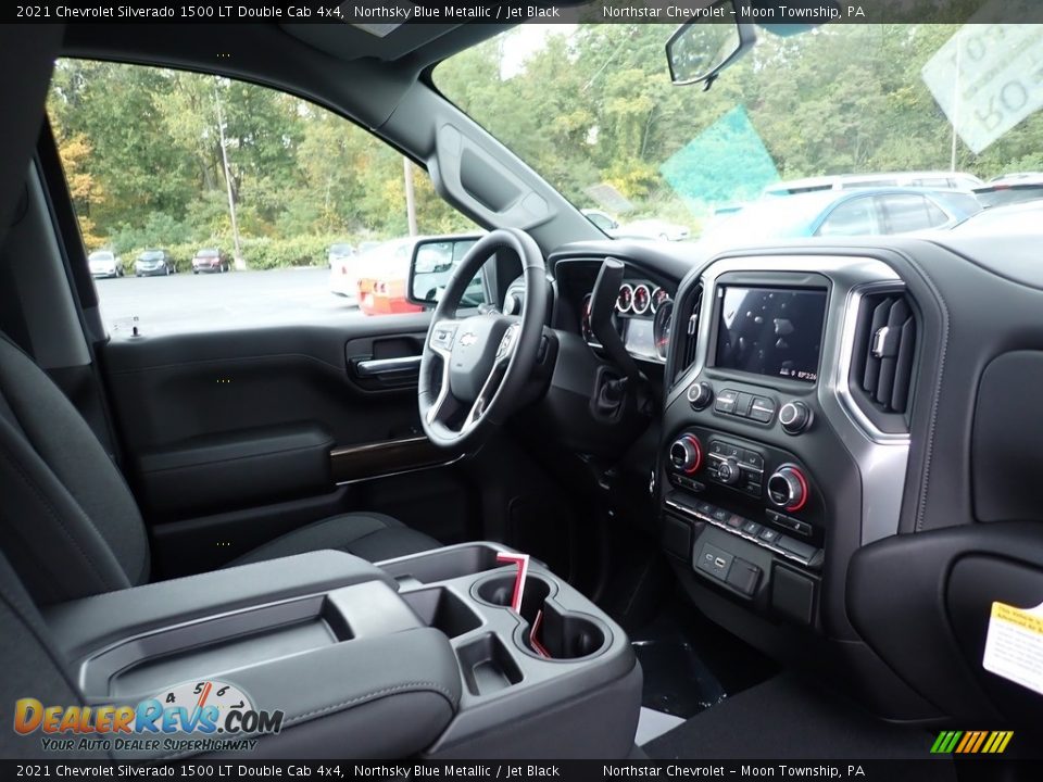 Dashboard of 2021 Chevrolet Silverado 1500 LT Double Cab 4x4 Photo #11