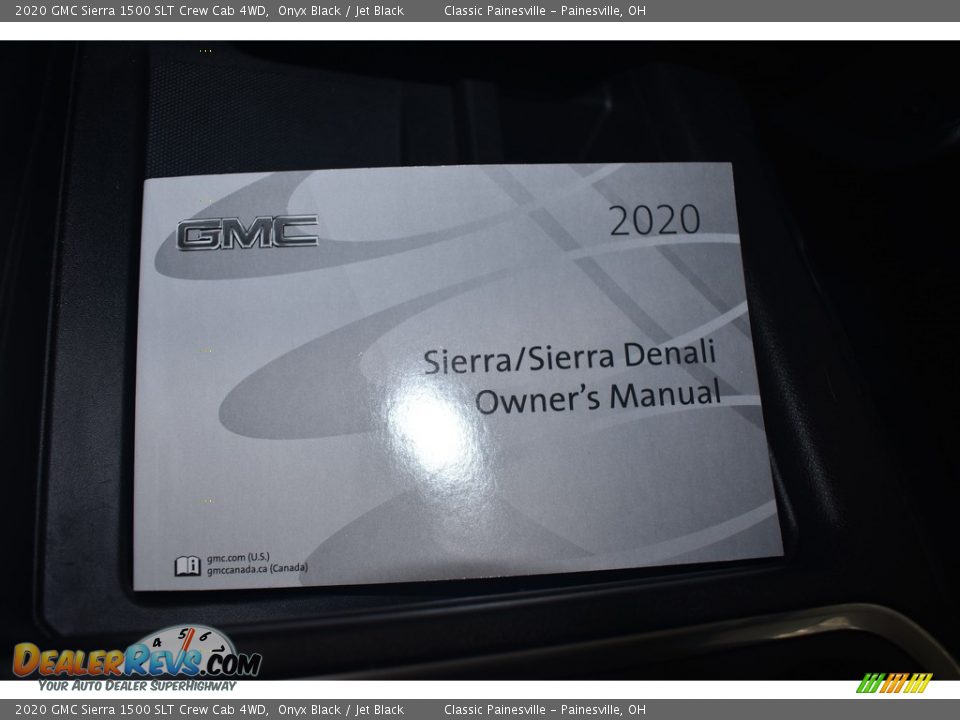 2020 GMC Sierra 1500 SLT Crew Cab 4WD Onyx Black / Jet Black Photo #21
