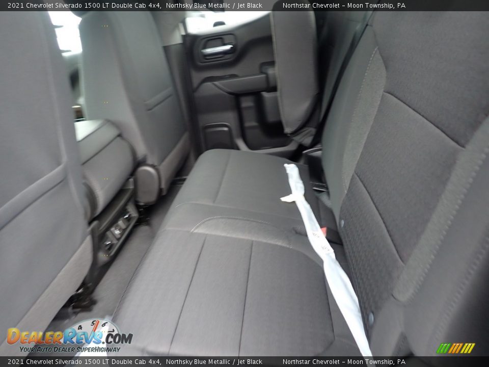 Rear Seat of 2021 Chevrolet Silverado 1500 LT Double Cab 4x4 Photo #13