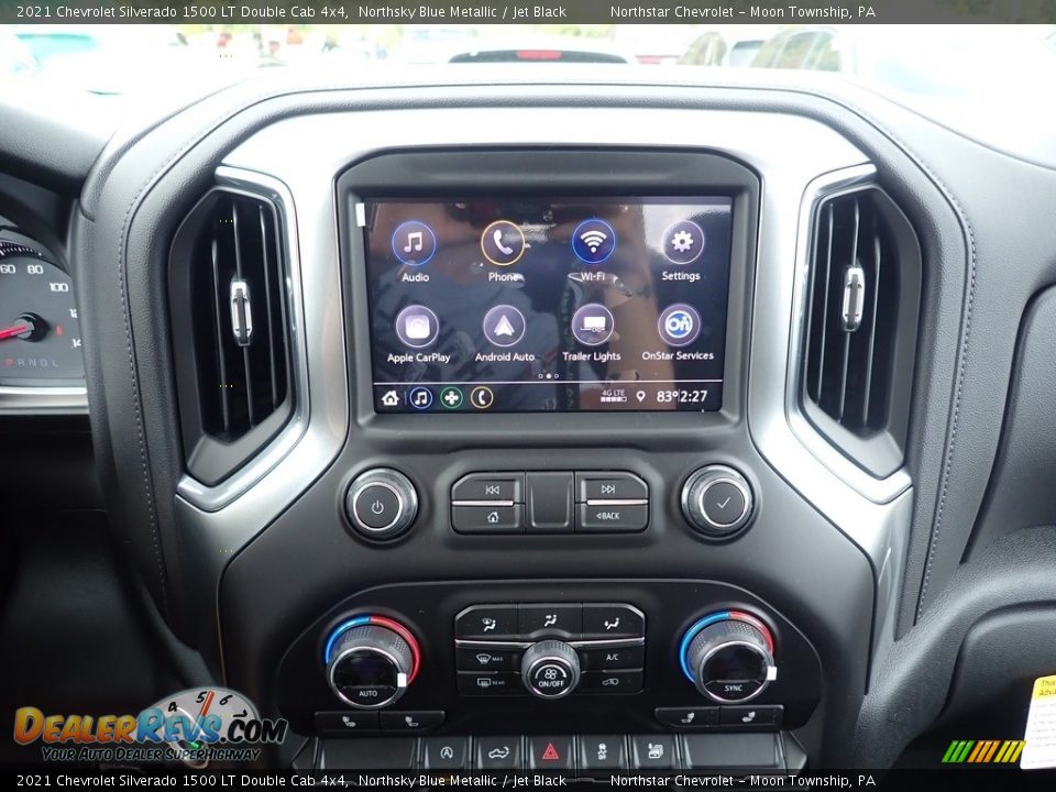 Controls of 2021 Chevrolet Silverado 1500 LT Double Cab 4x4 Photo #18