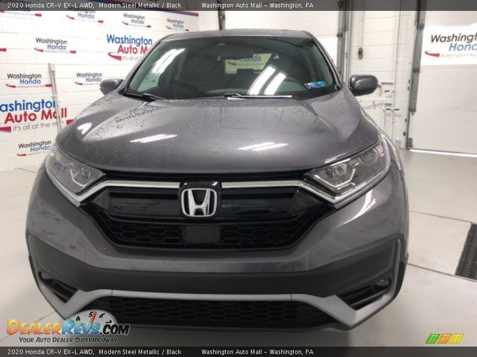 2020 Honda CR-V EX-L AWD Modern Steel Metallic / Black Photo #5
