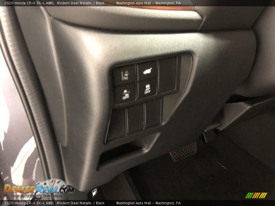 2020 Honda CR-V EX-L AWD Modern Steel Metallic / Black Photo #10