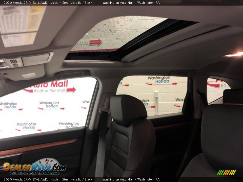 2020 Honda CR-V EX-L AWD Modern Steel Metallic / Black Photo #11