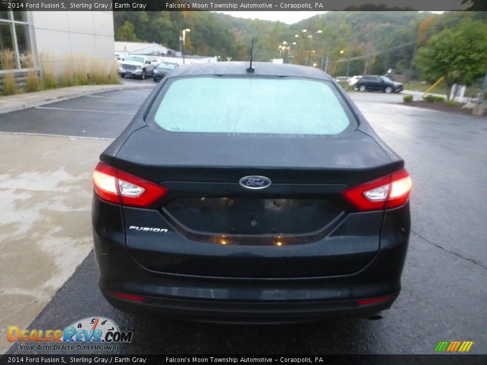 2014 Ford Fusion S Sterling Gray / Earth Gray Photo #3