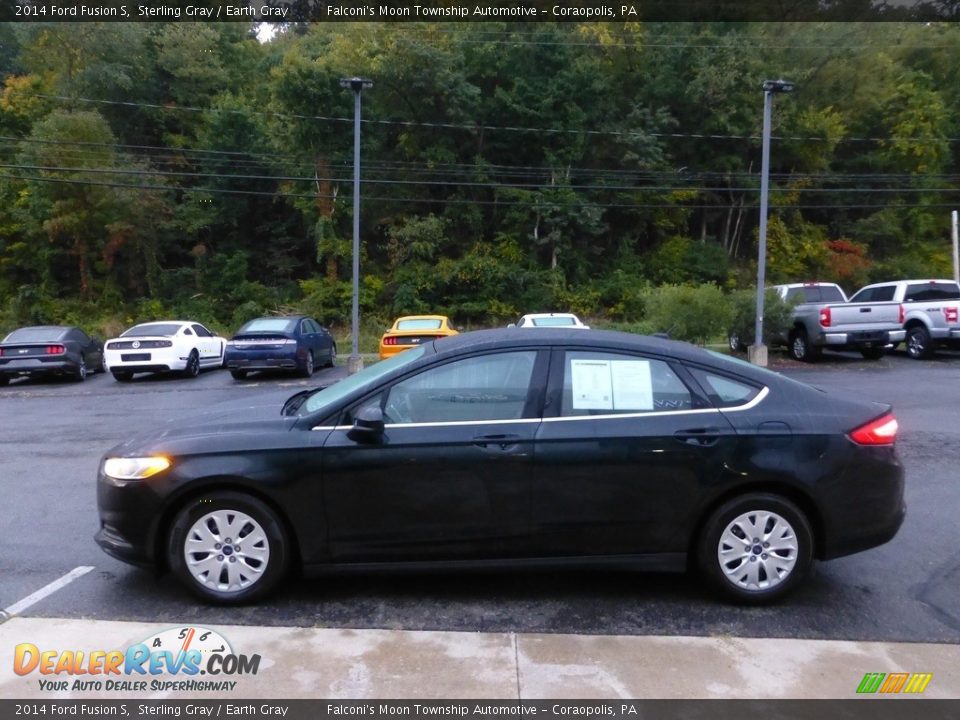 2014 Ford Fusion S Sterling Gray / Earth Gray Photo #6
