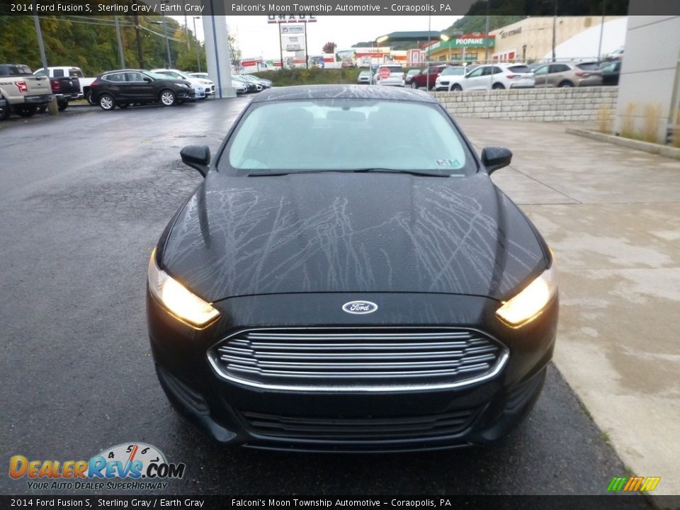 2014 Ford Fusion S Sterling Gray / Earth Gray Photo #8