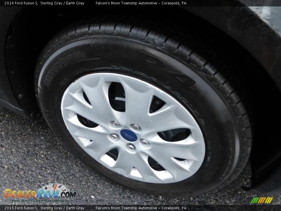 2014 Ford Fusion S Sterling Gray / Earth Gray Photo #10