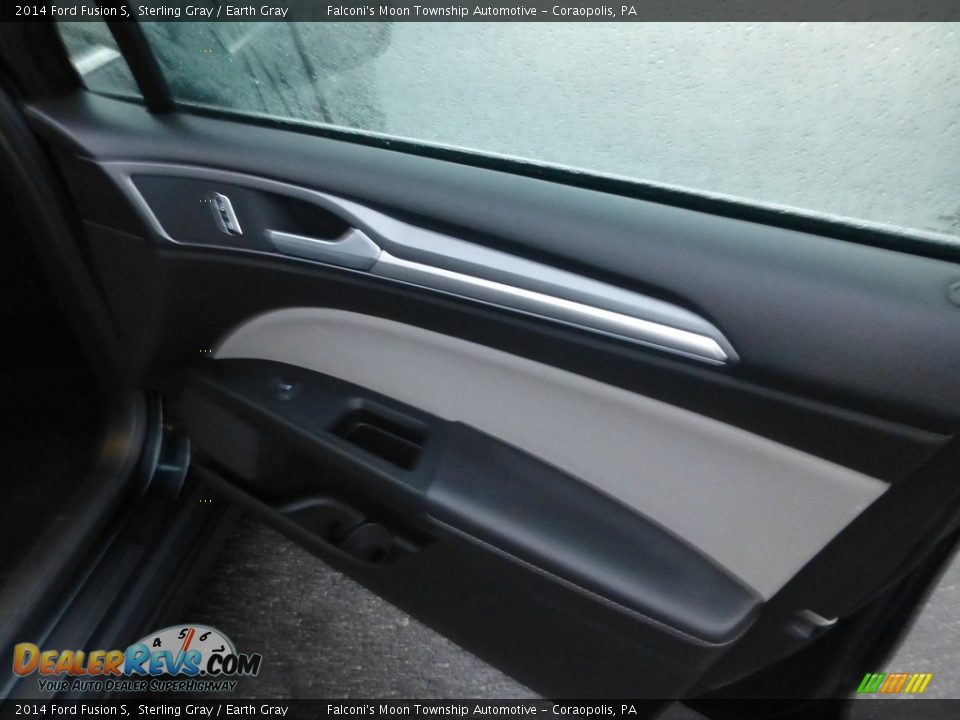 2014 Ford Fusion S Sterling Gray / Earth Gray Photo #13