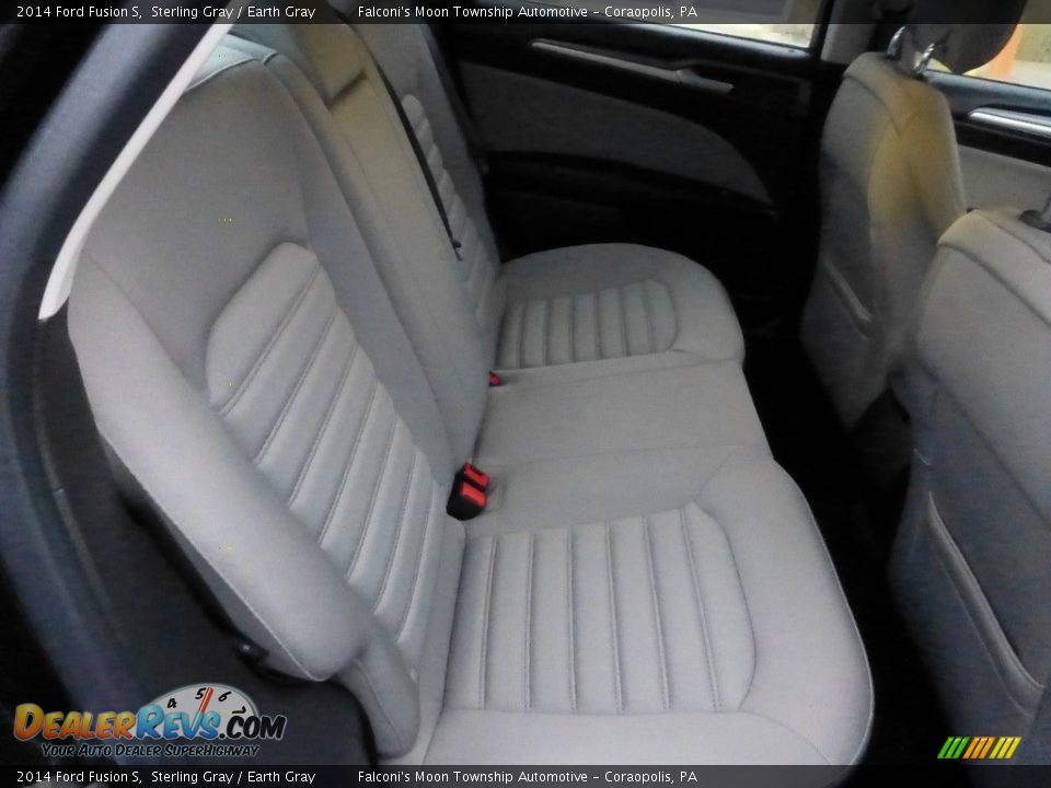 2014 Ford Fusion S Sterling Gray / Earth Gray Photo #14