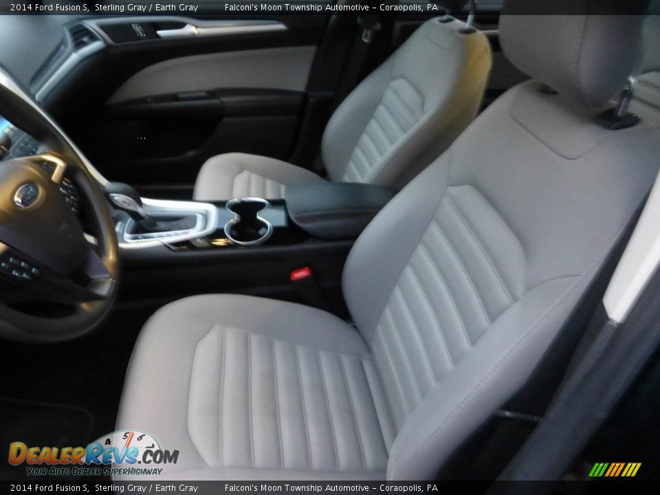 2014 Ford Fusion S Sterling Gray / Earth Gray Photo #15