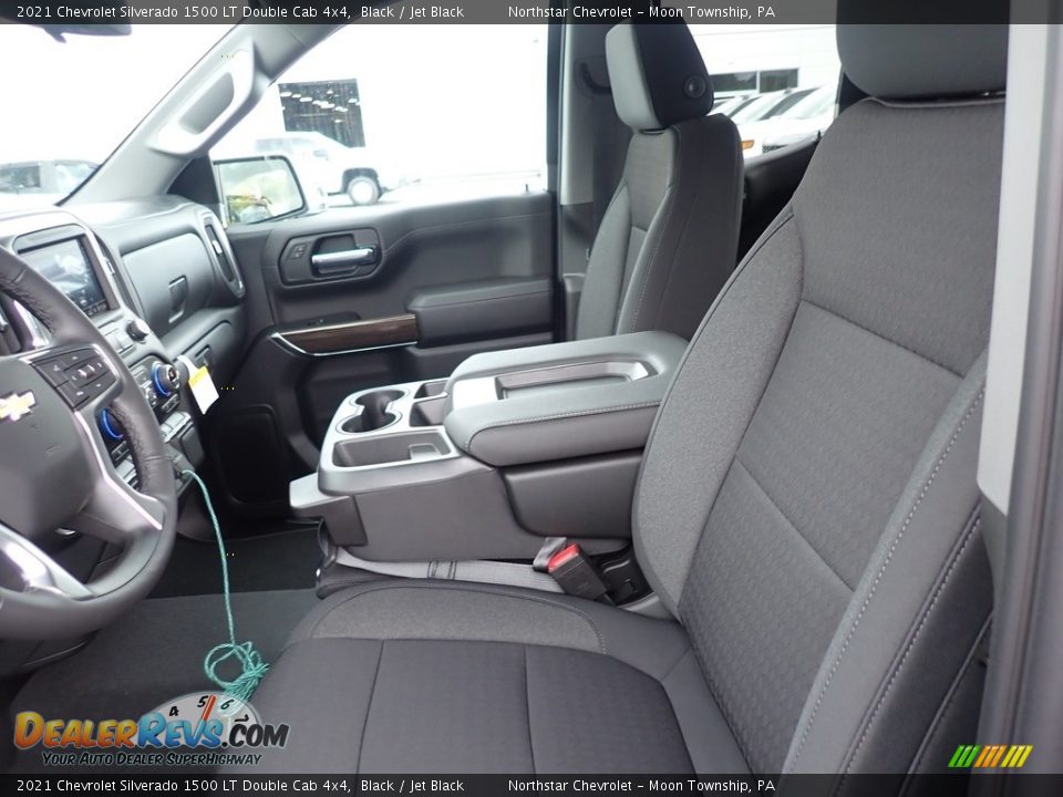 Front Seat of 2021 Chevrolet Silverado 1500 LT Double Cab 4x4 Photo #16