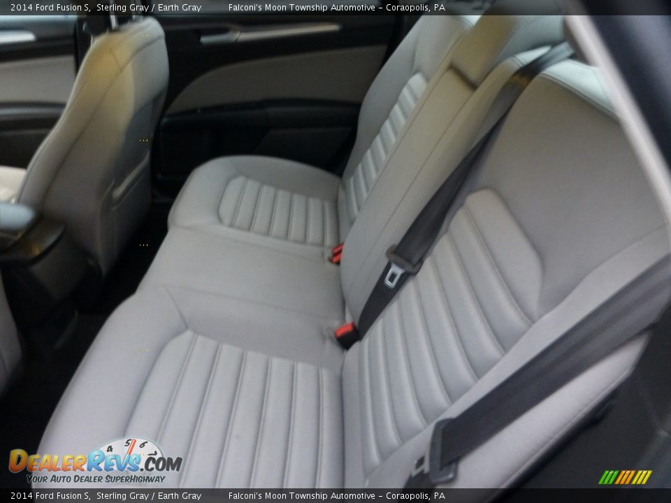 2014 Ford Fusion S Sterling Gray / Earth Gray Photo #16