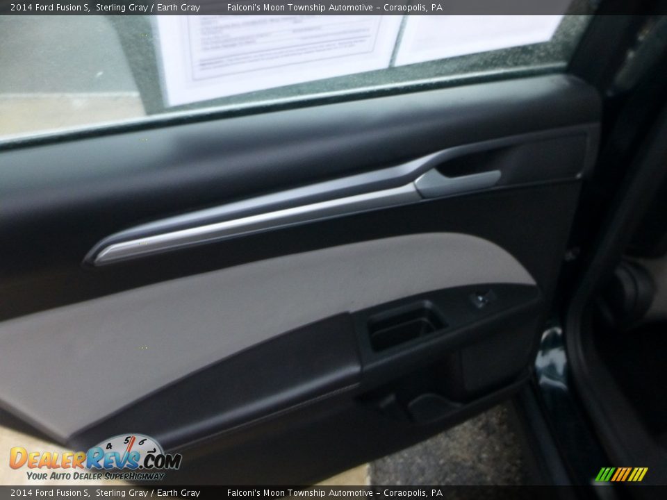 2014 Ford Fusion S Sterling Gray / Earth Gray Photo #18