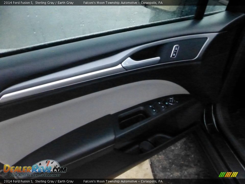 2014 Ford Fusion S Sterling Gray / Earth Gray Photo #19