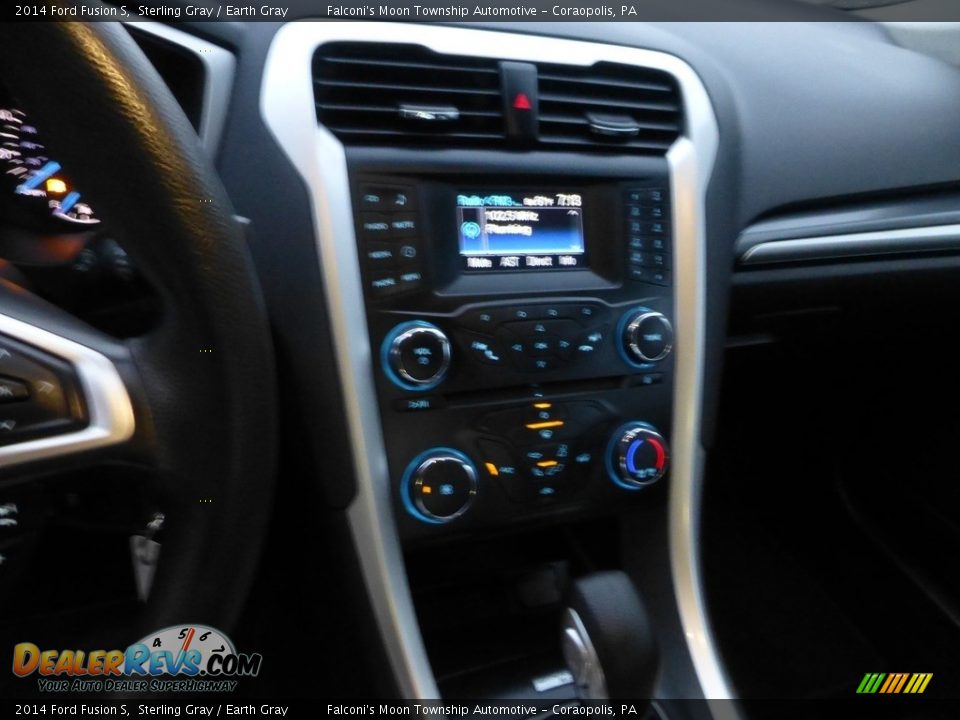 2014 Ford Fusion S Sterling Gray / Earth Gray Photo #23
