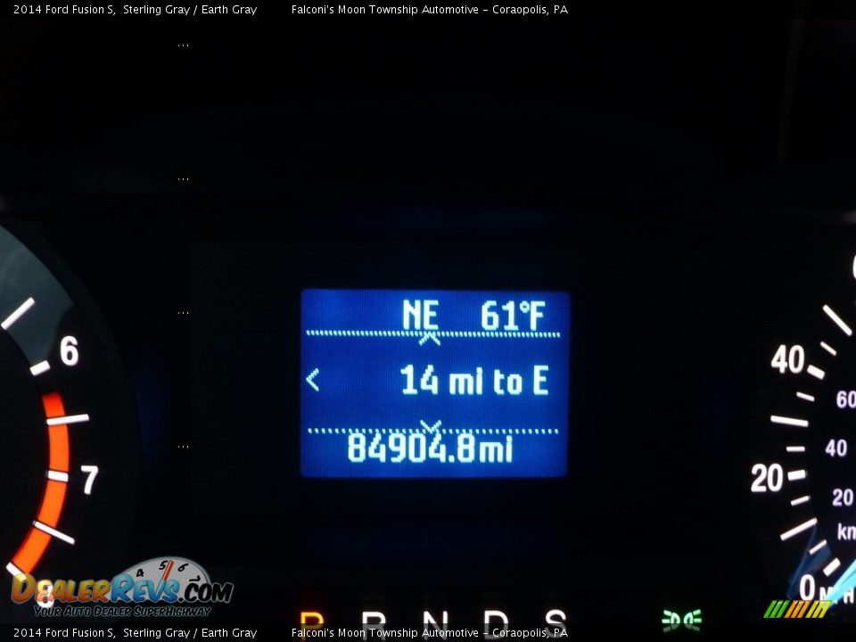 2014 Ford Fusion S Sterling Gray / Earth Gray Photo #25